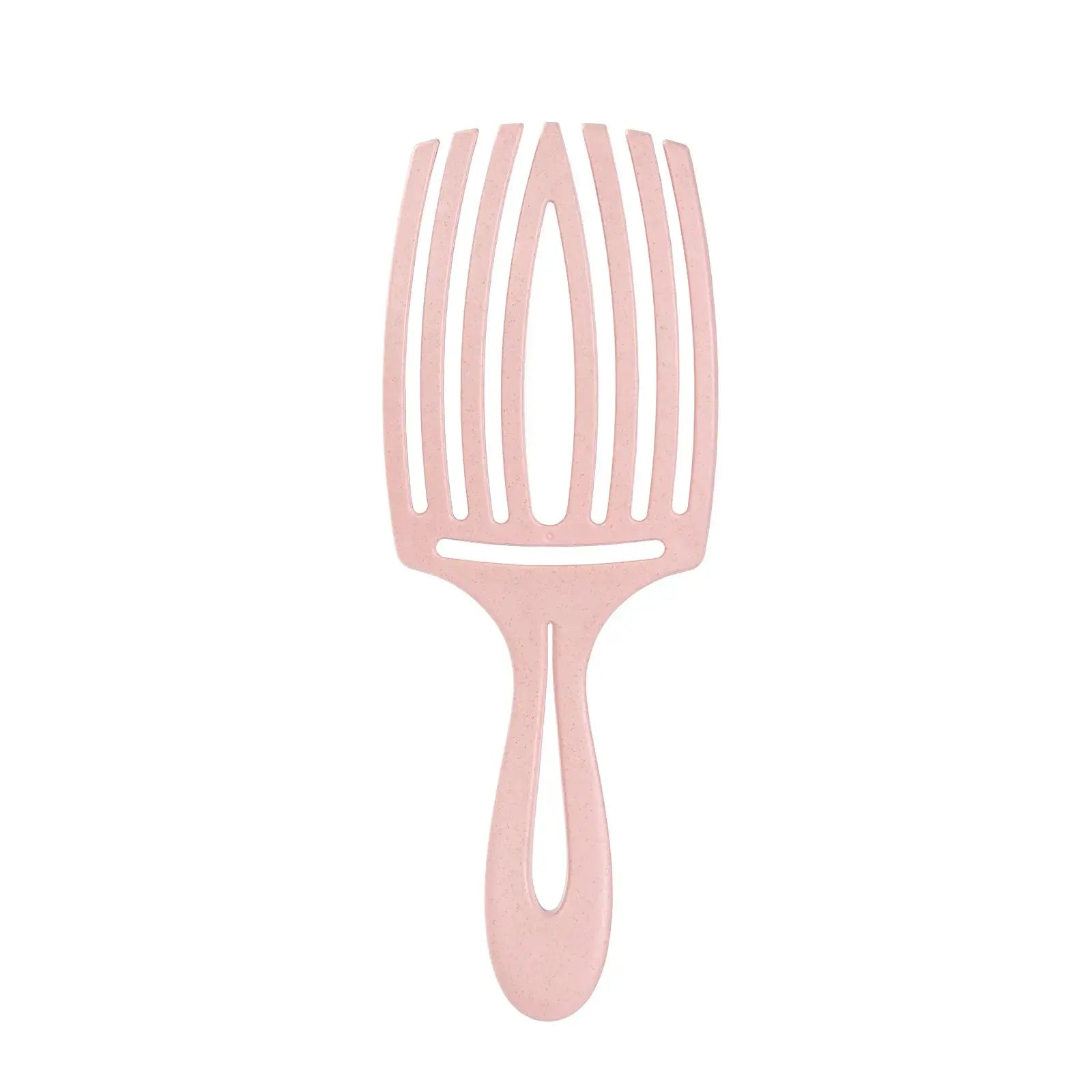TYMO Bristle Brush for Hair Styling - Pink Hair Brush for Smoothing & Detangling - Perfect for Home, Salon & Travel Use