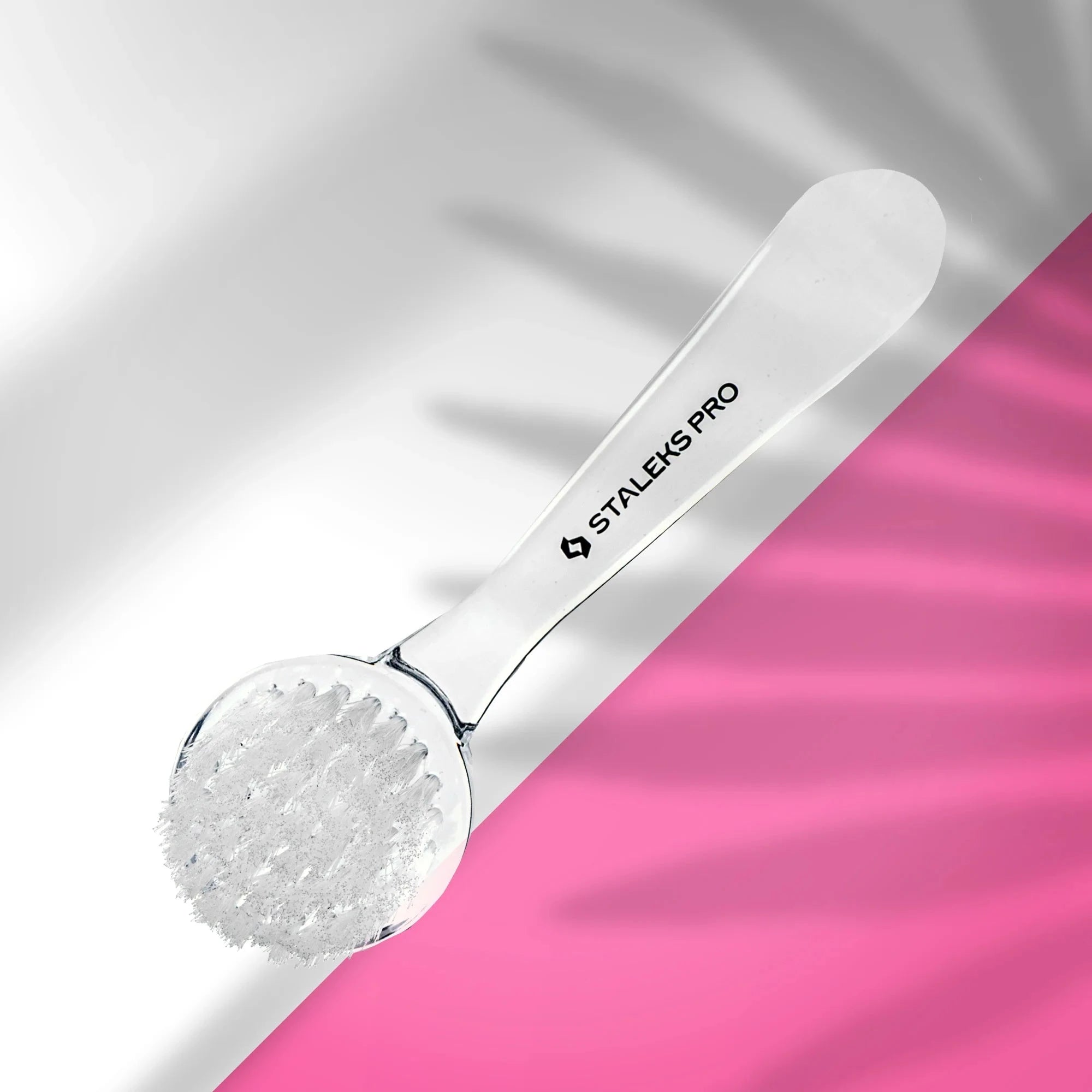 Staleks EXPERT 01 Professional Manicure Brush for Dust Removal with Protective Cap | Perfect for Nail Salon & Home Manicure Care