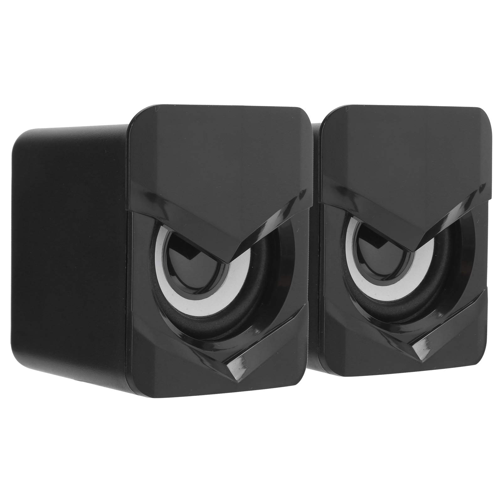 便携式迷你USB音箱，立体声HiFi全频单元，带LED灯效，适用于电脑、笔记本、手机、游戏机、派对和户外活动