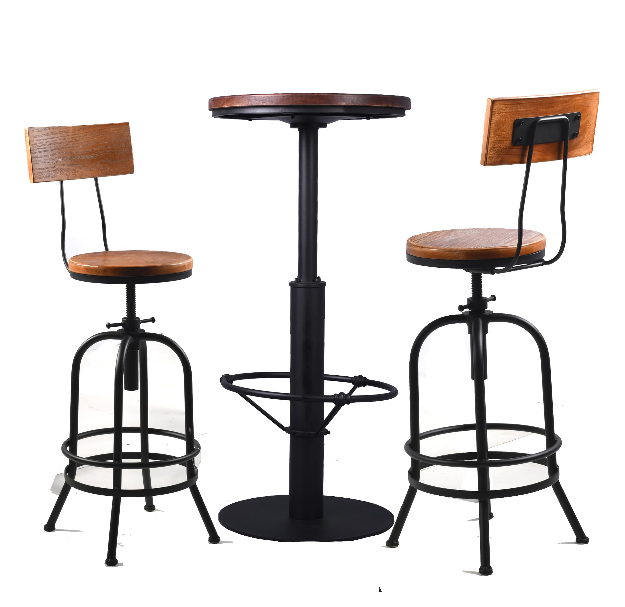 Diwhy Industrial Pub Table - 19.7