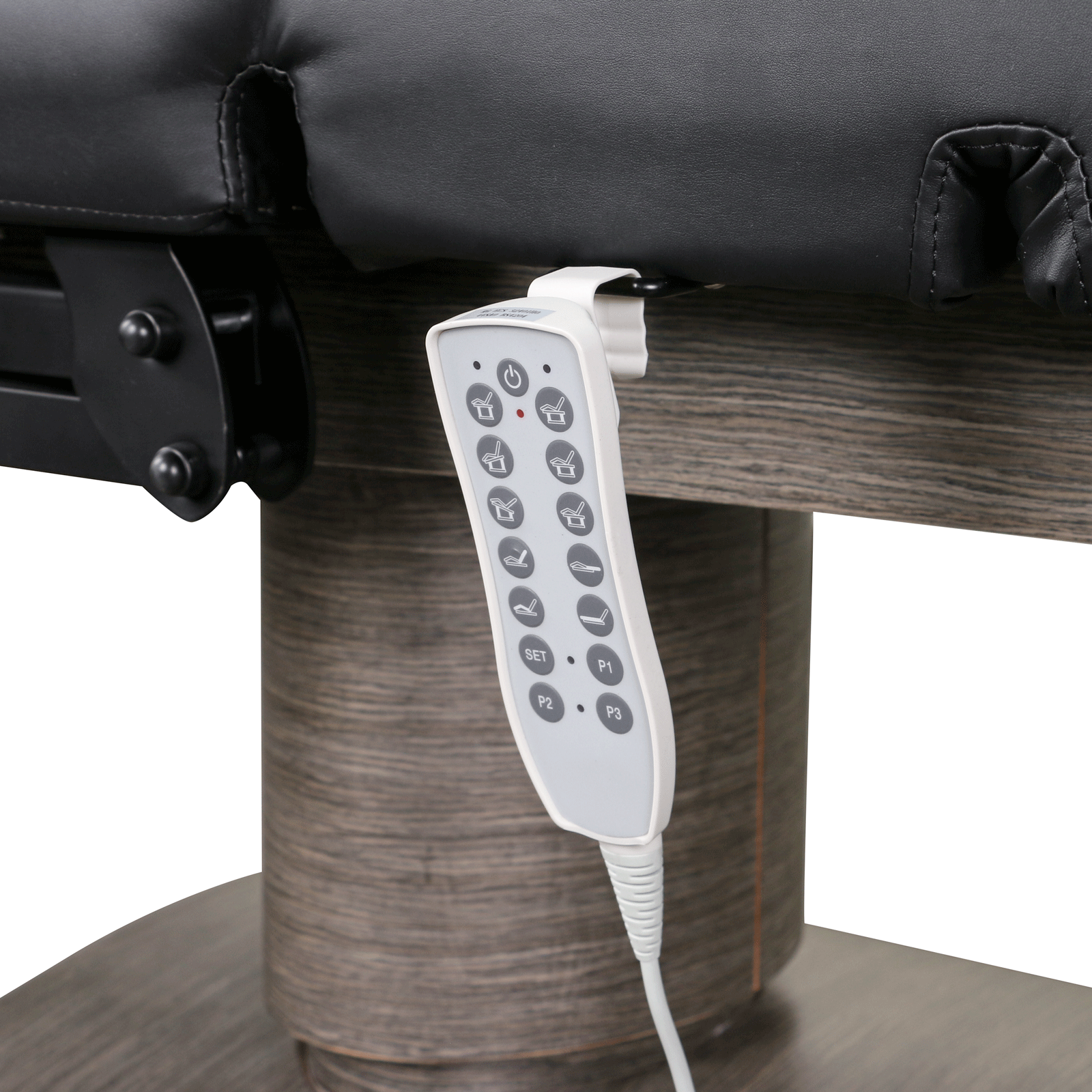 Professional BELVEDERE Electric Massage Table for Spa & Salon - Adjustable Height & Reclining Backrest - Perfect for Massage Therapy, Facial Treatments & Relaxation