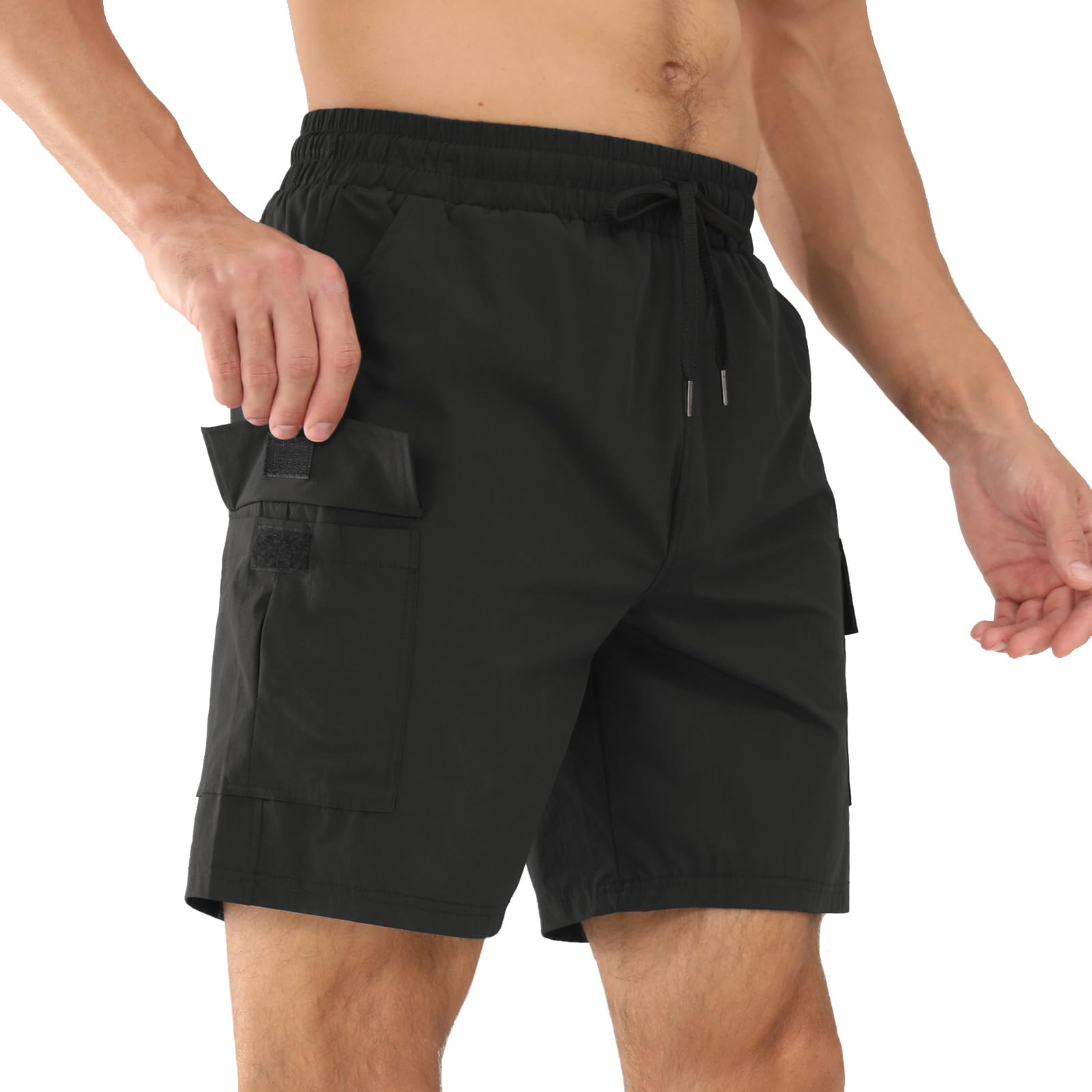 Surenow Men's Quick Dry Running Shorts - Lightweight Athletic Gym Shorts for Workout, Hiking & Sports | Perfect for Jogging, Training & Outdoor Activities