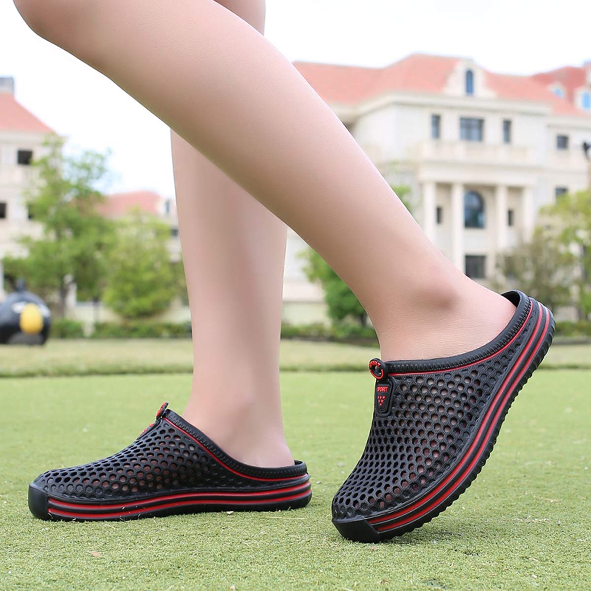 **LIBINXIF Women's & Men's Breathable Garden Clogs - Comfortable Water Shoes for Beach, Pool, Bathing, Walking & Outdoor Activities**