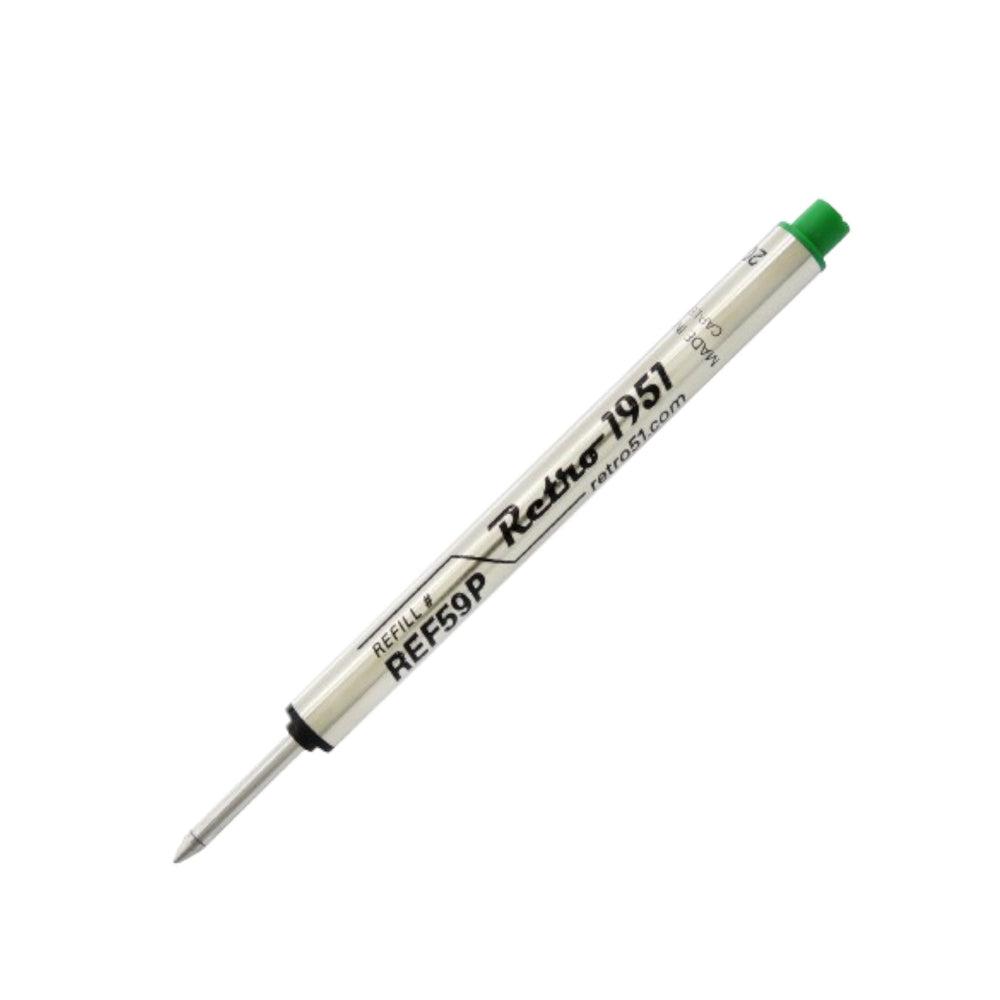 Retro 51 Tornado Capless Rollerball Pen Ink Refills - 3 Pack for Smooth Writing - Perfect for Office, Journaling & Gift Giving