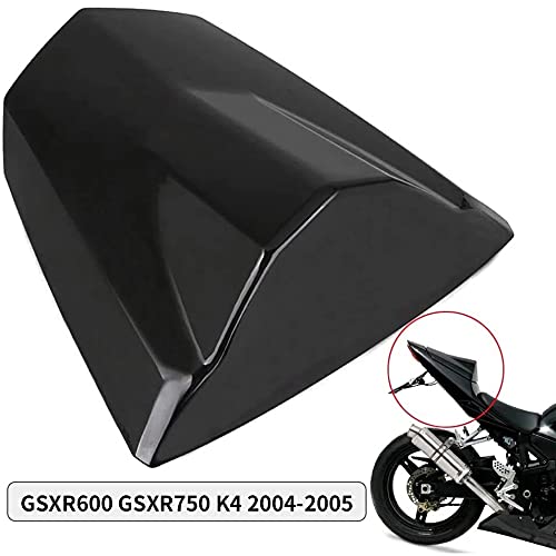 Gloss Black Rear Seat Fairing Cowl for Suzuki GSXR600 GSXR750 K4 2004-2005 | Motorcycle Pillion Seat Cover | Solo Cowl Replacement | Perfect for Track Days & Custom Builds