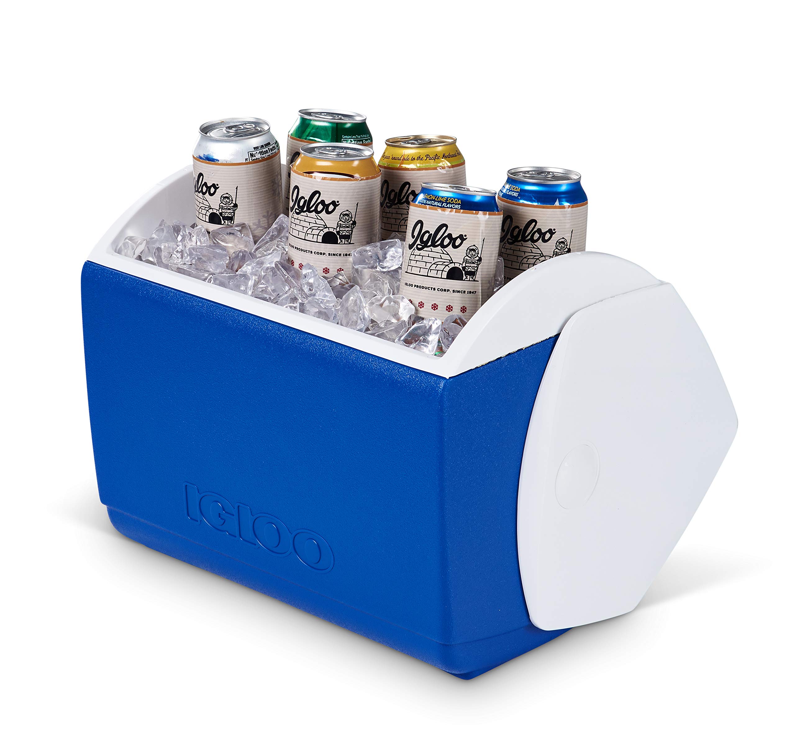 Igloo 14-16 Quart Hard-Sided Lunch Box Cooler for Kids - Insulated Playmate Pal for School, Picnics & Outdoor Activities