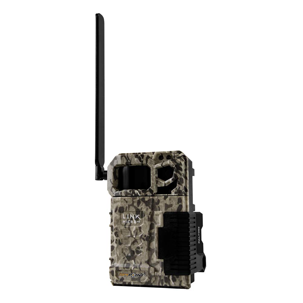 SPYPOINT LINK MICRO Verizon Cellular Trail Camera - 4G LTE Game Camera with Protective Case for Hunting & Wildlife Monitoring | Ideal for Deer Hunting, Property Security & Outdoor Surveillance