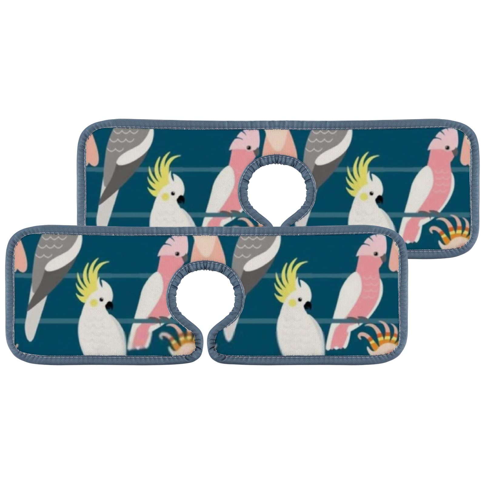 3 Pack Absorbent Kitchen Faucet Mat - 15