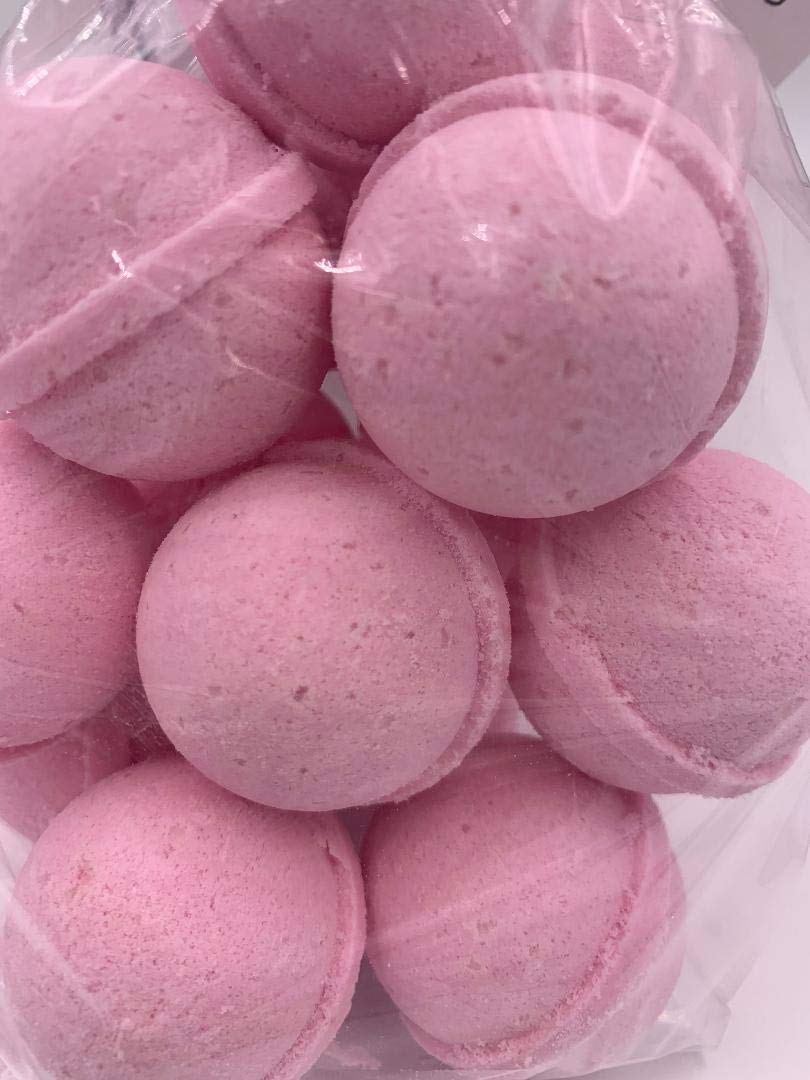 Pure Watermelon Bath Bombs with Shea Butter - Ultra Moisturizing for Dry Skin - 14 Count Pack | Perfect for Relaxing Spa Nights & Self-Care Gifts