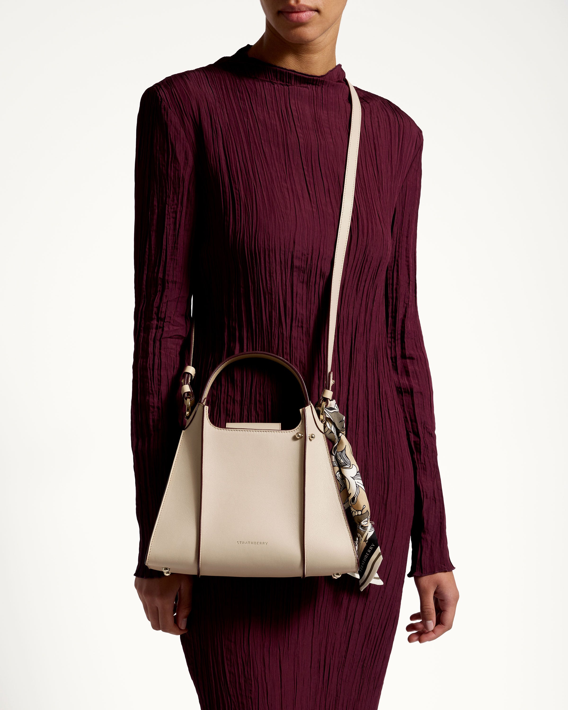 Arkshell Oat Tophandle Bag - Stylish Vegan Leather Crossbody Purse for Women | Perfect for Work, Travel & Everyday Use