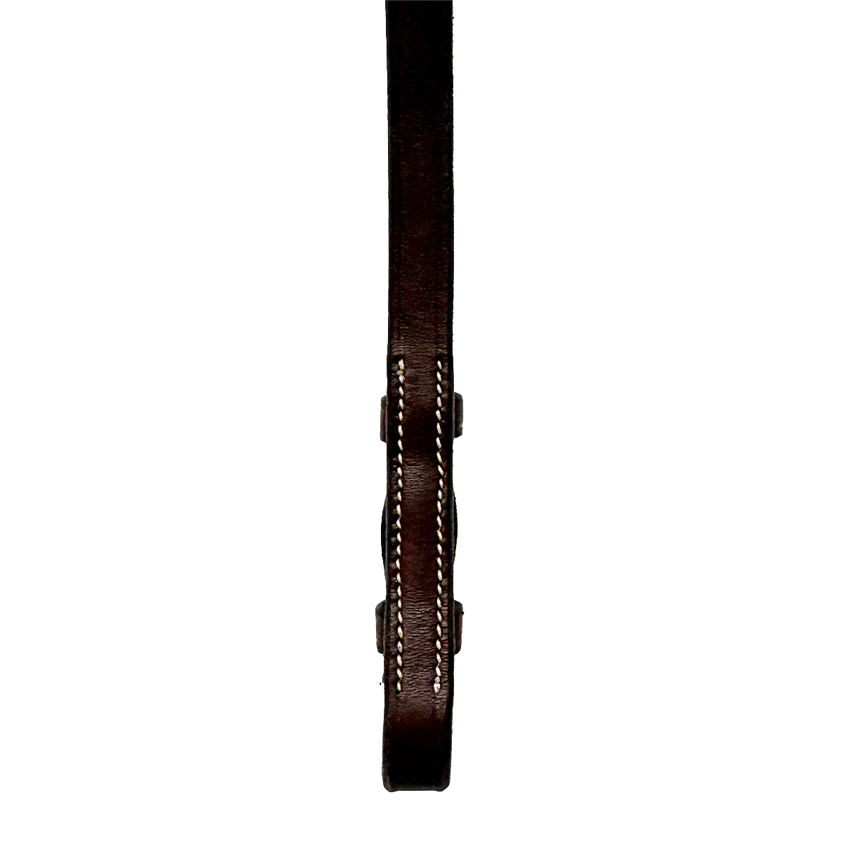 AJR 4/8 Flat Curb Jumper Rein with Silver Buckle - Durable Horse Training Equipment for Western Riding & Equestrian Sports