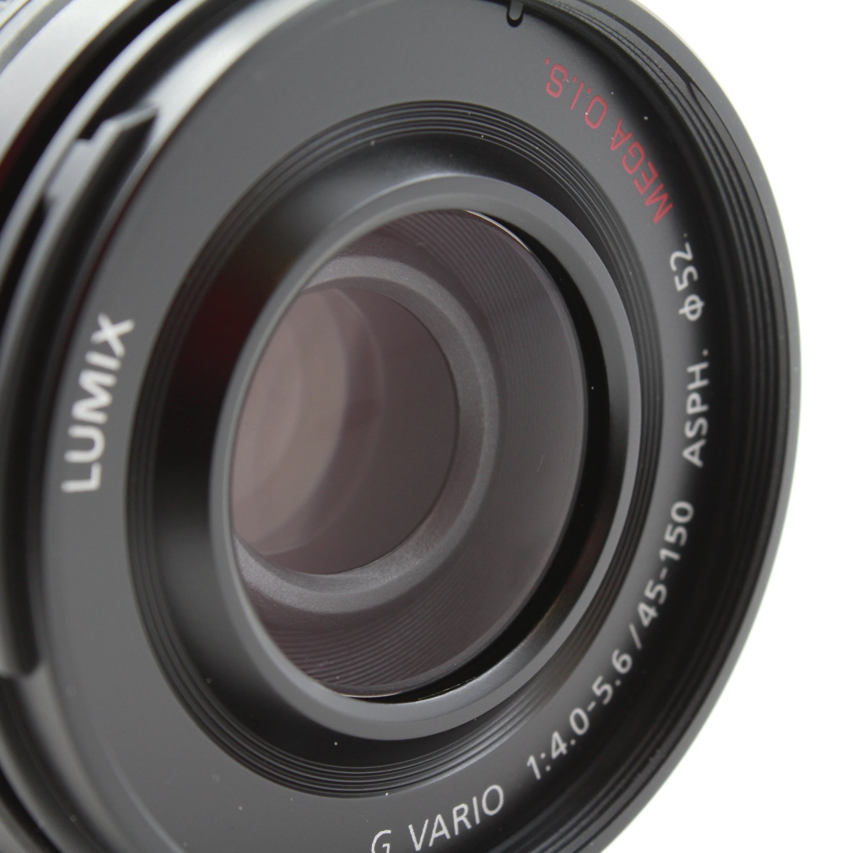 Panasonic Lumix G Vario 45-150mm f/4-5.6 ASPH MEGA O.I.S. Telephoto Zoom Lens (Matte Black) - Open Box - Perfect for Portrait, Wildlife & Travel Photography