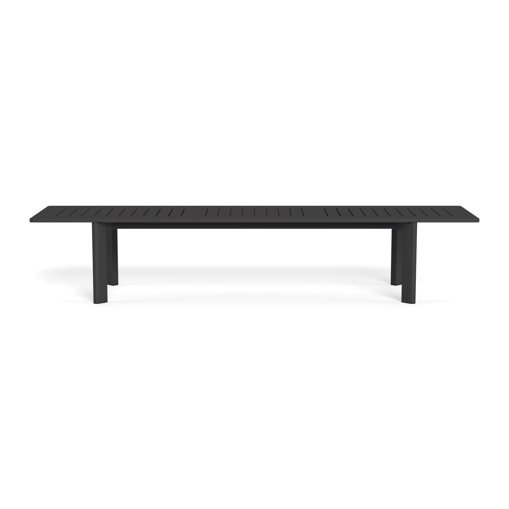 Byron Aluminum Extendable Dining Table - Modern & Durable for Indoor/Outdoor Use | Perfect for Patio, Garden, or Small Space Dining