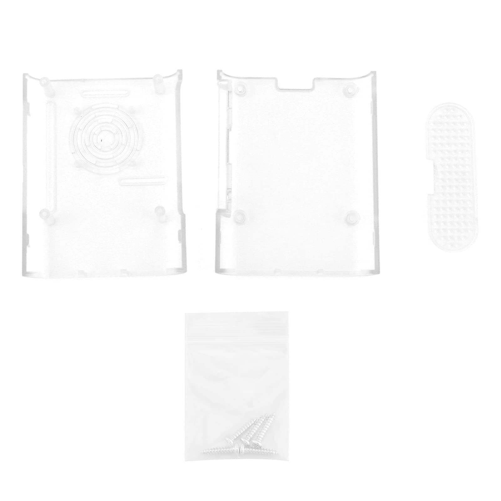 Raspberry Pi Case - Durable Transparent Protective Shell for Single Board Computer | Perfect for DIY Projects, Home Automation & Electronics Prototyping