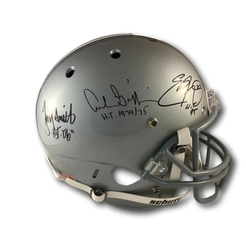 Authentic Griffin George Smith Signed Ohio State Buckeyes Football Helmet with Radtke COA - Collectible Sports Memorabilia for Fans & Decor