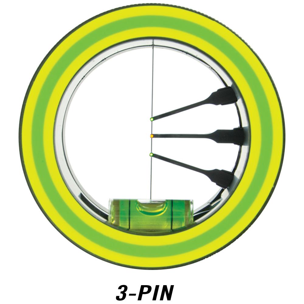 Spot Hogg Fast Eddie XL MRT 3-Pin Bow Hunting Sight - Precision Archery Sight for Target Practice & Deer Hunting