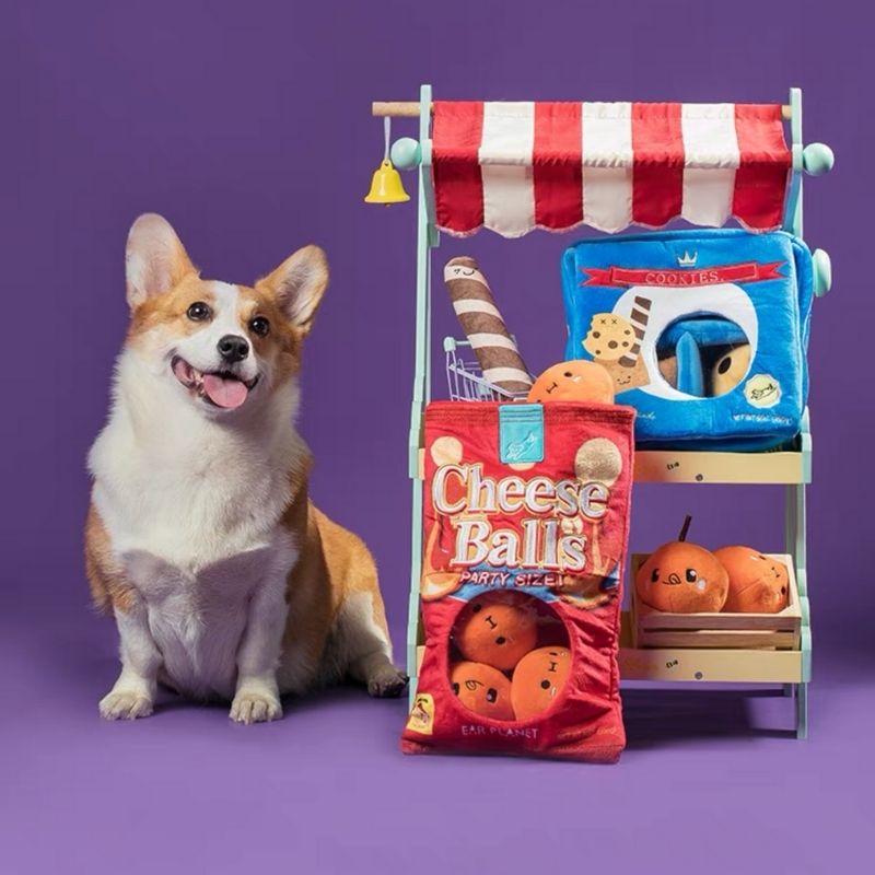 Ear Planet Cheese Balls Enrichment Toy for Small Pets - Fun Interactive Treat Dispenser for Hamsters, Guinea Pigs & Rabbits | Perfect for Cage Play & Mental Stimulation
