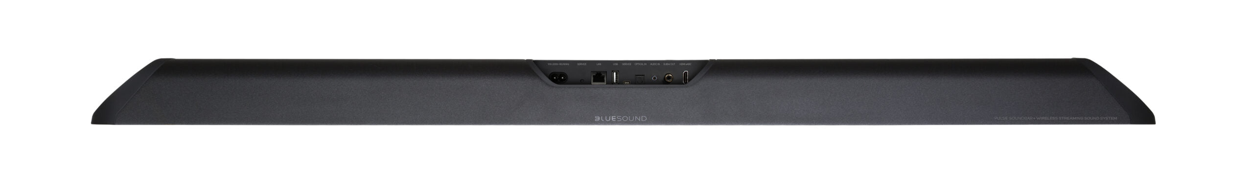 Bluesound PULSE SOUNDBAR+ Wireless Hi-Fi Soundbar with Multiroom Audio - Perfect for Home Theater & Music Streaming