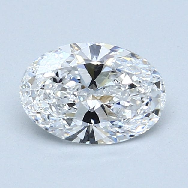 1.00 Carat D Color SI1 Clarity Oval Cut Diamond - Perfect for Engagement Rings & Fine Jewelry