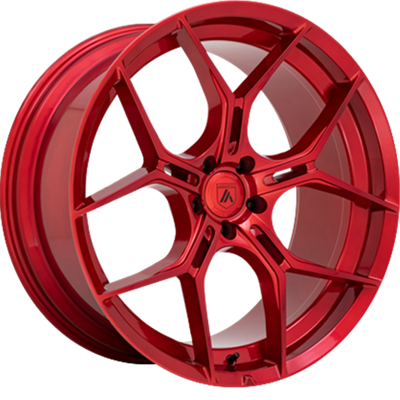 Asanti ABL-37 20x10.5 Inch +40mm Offset Candy Red Monarch Wheels - Premium Custom Rims for Trucks, SUVs & Luxury Cars - Perfect for Off-Roading, Car Shows & Performance Upgrades