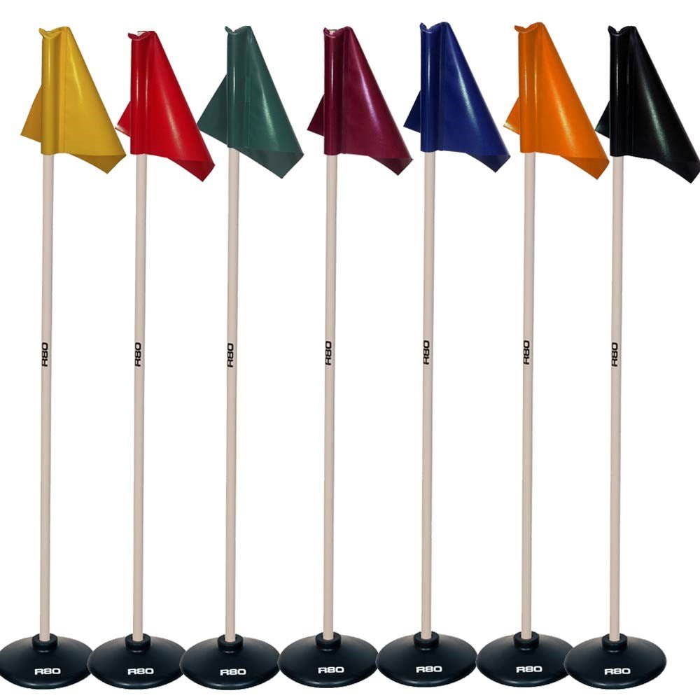 Premium Artificial Turf Surface & Indoor Pole with Durable Top Tarp Flag - Perfect for Backyard Decor, Sports Training, and Outdoor Advertising