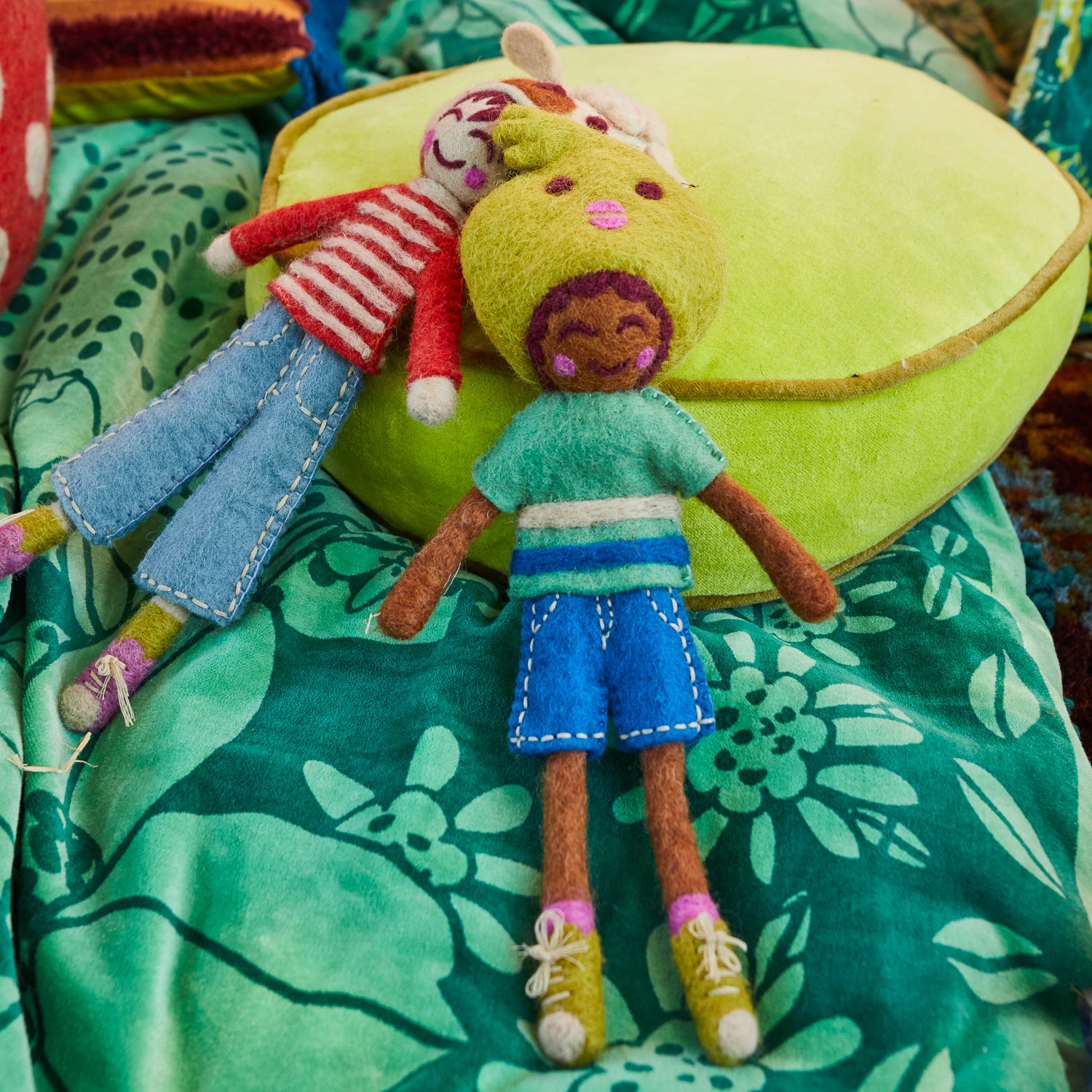 Bernard Felt Doll - Handmade Soft Plush Toy for Kids & Collectors | Perfect for Nursery Decor, Birthday Gifts & Cuddling