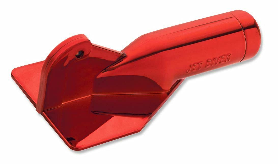 Luhr Jensen Jet Diver 030 Red Magic Metallic Red Fishing Lure - 30ft Dive Depth Trolling Board for Walleye, Salmon & Trout - Perfect for Deep Water Trolling & Offshore Fishing