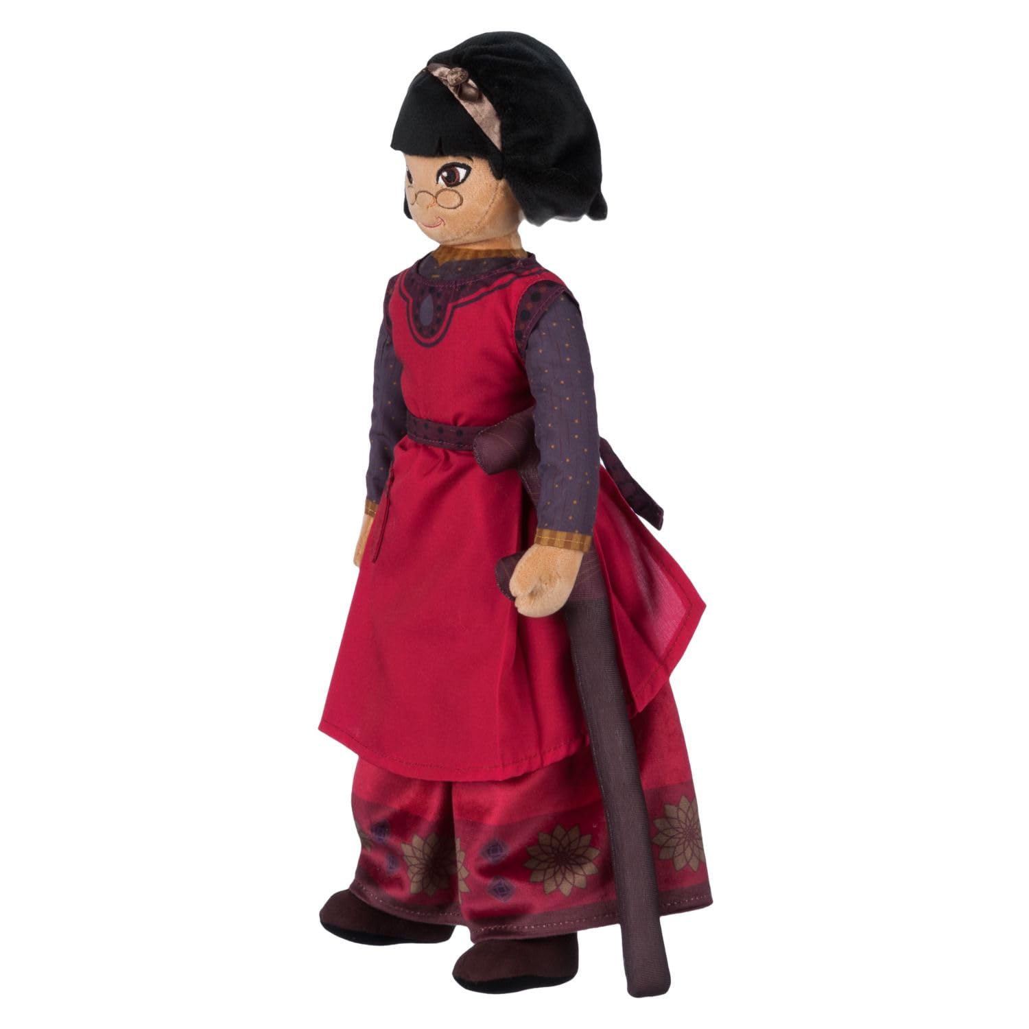 Official Dahlia Plush Doll 17-Inch - Soft Stuffed Animal Toy from Wish Movie - Detailed Character Design for Fans & Collectors - Perfect Gift for Birthday, Christmas & Home Decor