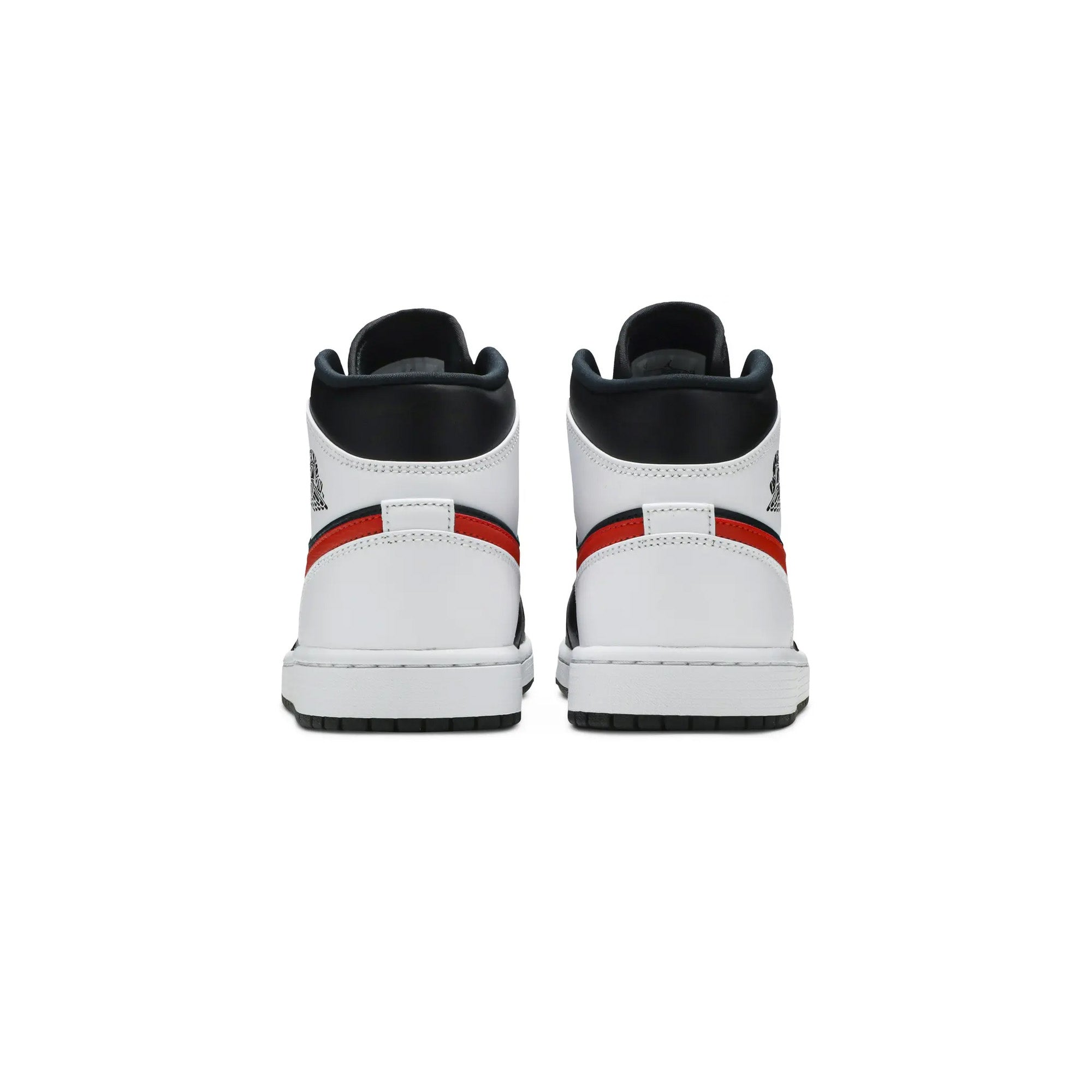 Air Jordan 1 Mid 'Chile Red' Basketball Shoes for Men - Retro Style Sneakers for Casual Wear, Street Fashion & Sports Performance