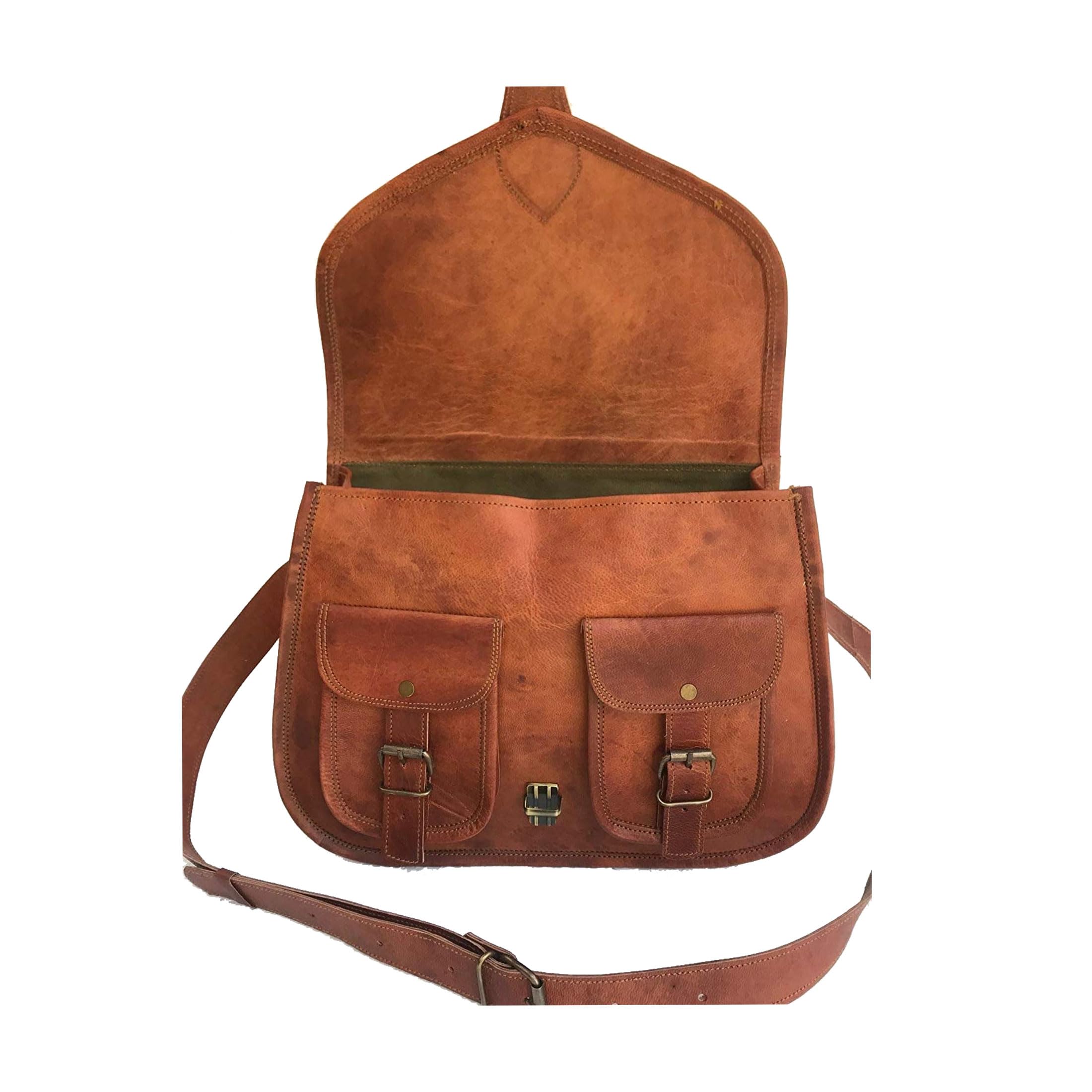 Genuine Leather Crossbody Shoulder Bag for Women - Stylish Tote & Travel Purse - Perfect for Work, Shopping & Daily Use