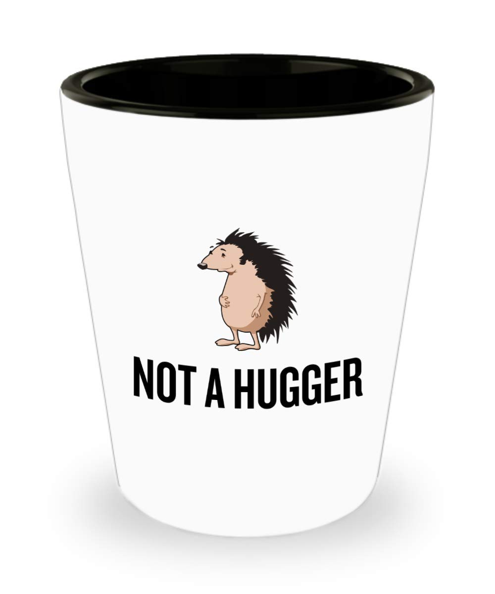 Funny Hedgehog Shot Glass Set - Cute Hedgehog Lover Gift for Birthday & Party - Perfect for Cocktails, Whiskey, Tequila & Vodka - Great for Animal Lovers & Unique Gifts