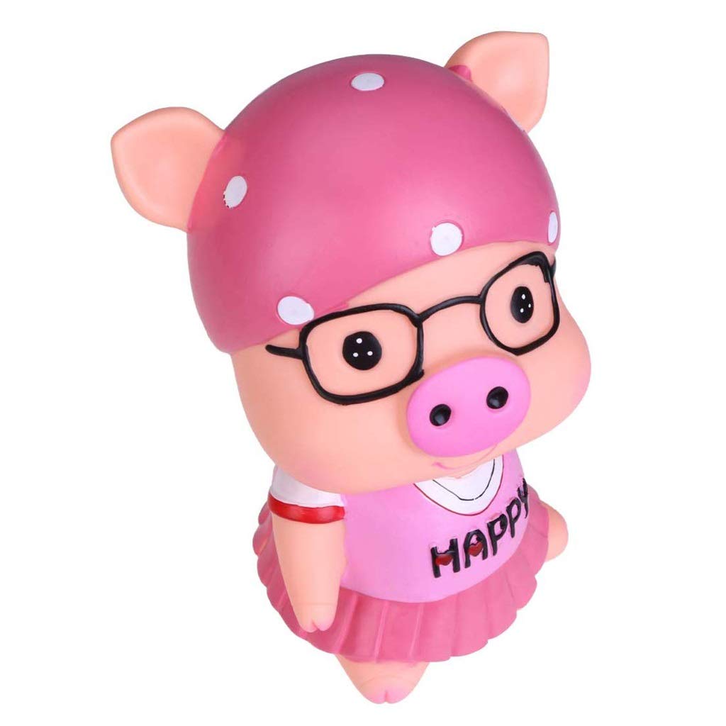 Cute Pig Coin Money Bank for Kids - Shatterproof Piggy Bank with Creative Design | Best Birthday Gift Toy for Boys & Girls | Perfect for Saving Coins, Teaching Financial Responsibility, and Fun Playtime