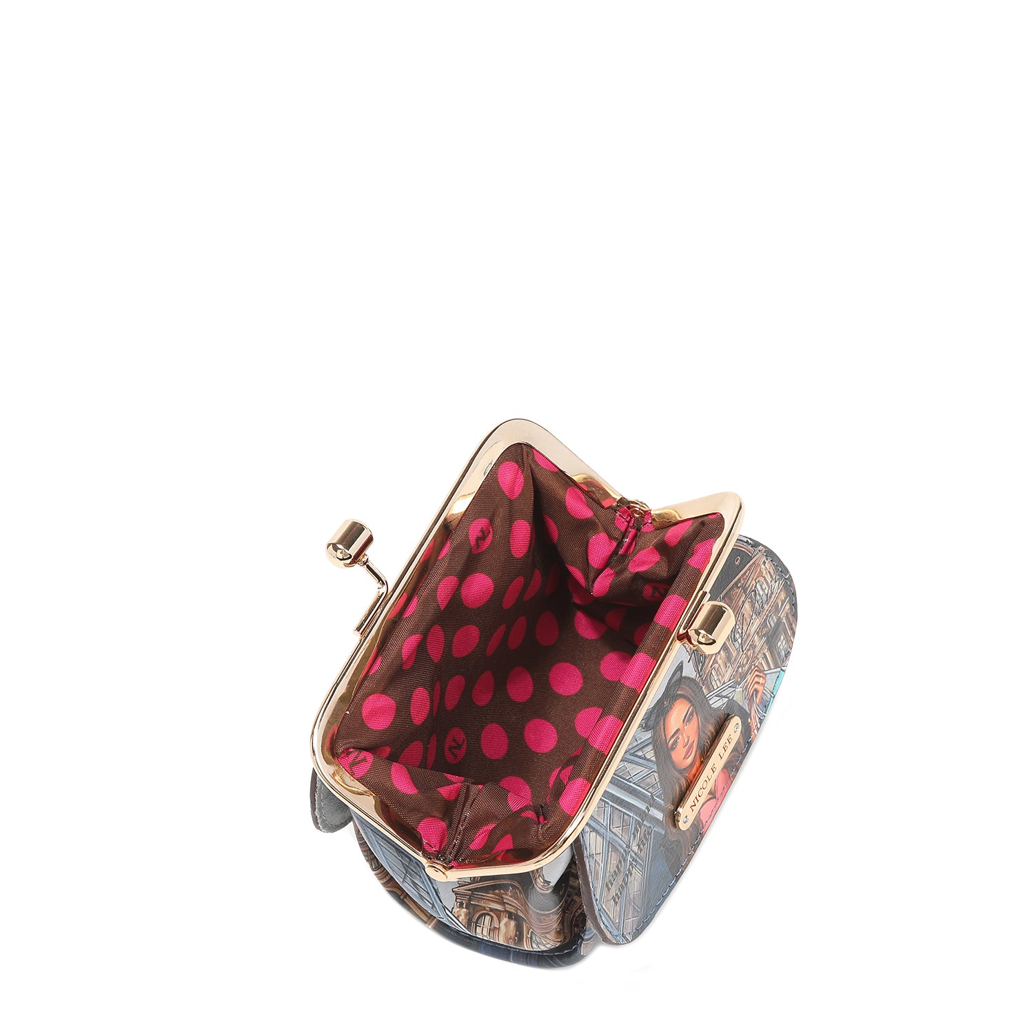 HADLEE Mini Coin Purse - Small Leather Wallet for Women & Men - Compact RFID Blocking Card Holder for Travel, Shopping, and Everyday Use