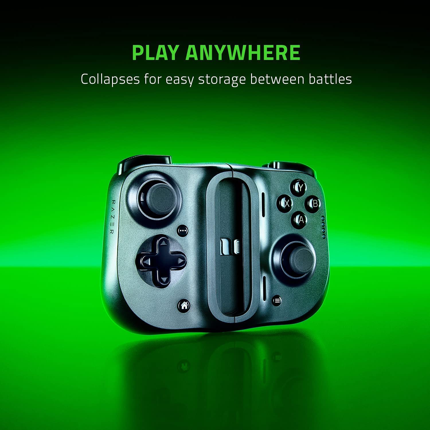 Razer Kishi Mobile Game Controller for iPhone - Compatible with Xbox Game Pass Ultimate & xCloud - Includes 1 Month Subscription Code - Perfect for Mobile Gaming on the Go, Travel & Cloud Gaming Sessions