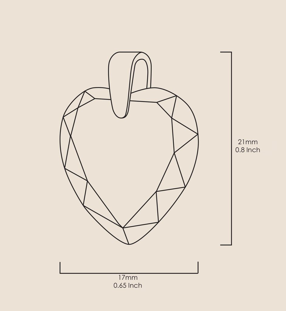 18K Gold Plated Heart Necklace - 'I Love You to The Moon and Back' Engraved Pendant with CZ Stones, 18