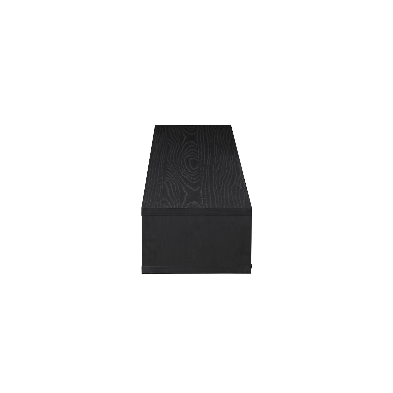 Criterion 1800mm Black Oak Wall Mount TV Stand - Modern Entertainment Center for Living Room, Bedroom & Home Theater