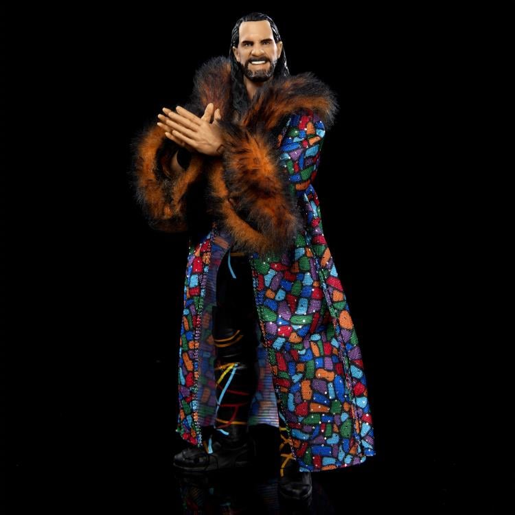 Seth Rollins WWE Ultimate Edition Greatest Hits Action Figure - Collectible Wrestling Toy for Fans & Kids - Perfect for Display, Play & Gifting