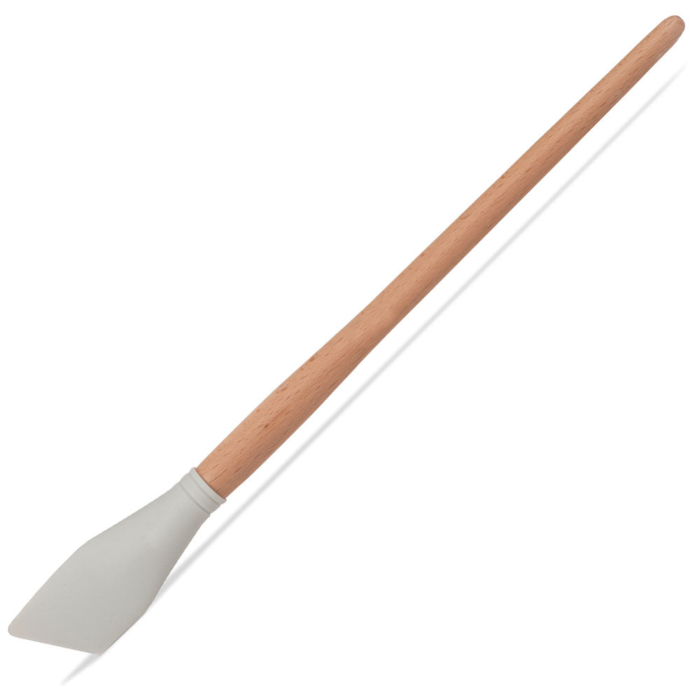 Angled Silicone Decorating Brush for Baking & Cake Decorating – Professional Pastry, Icing, and Fondant Tool