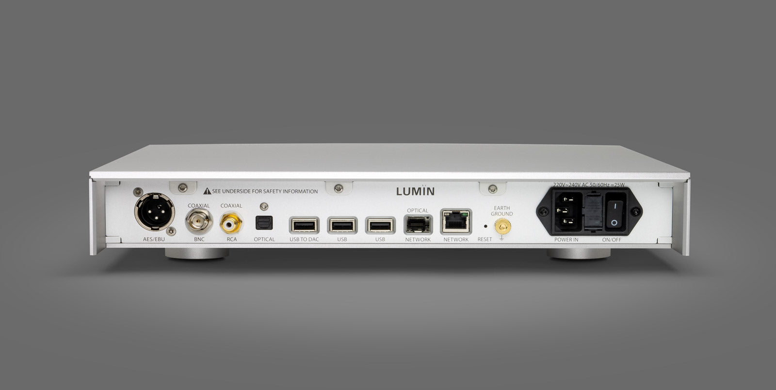 Lumin U2 High-Resolution Digital Transport & Music Streamer - Audiophile Streaming Device for Home Theater & Hi-Fi Systems