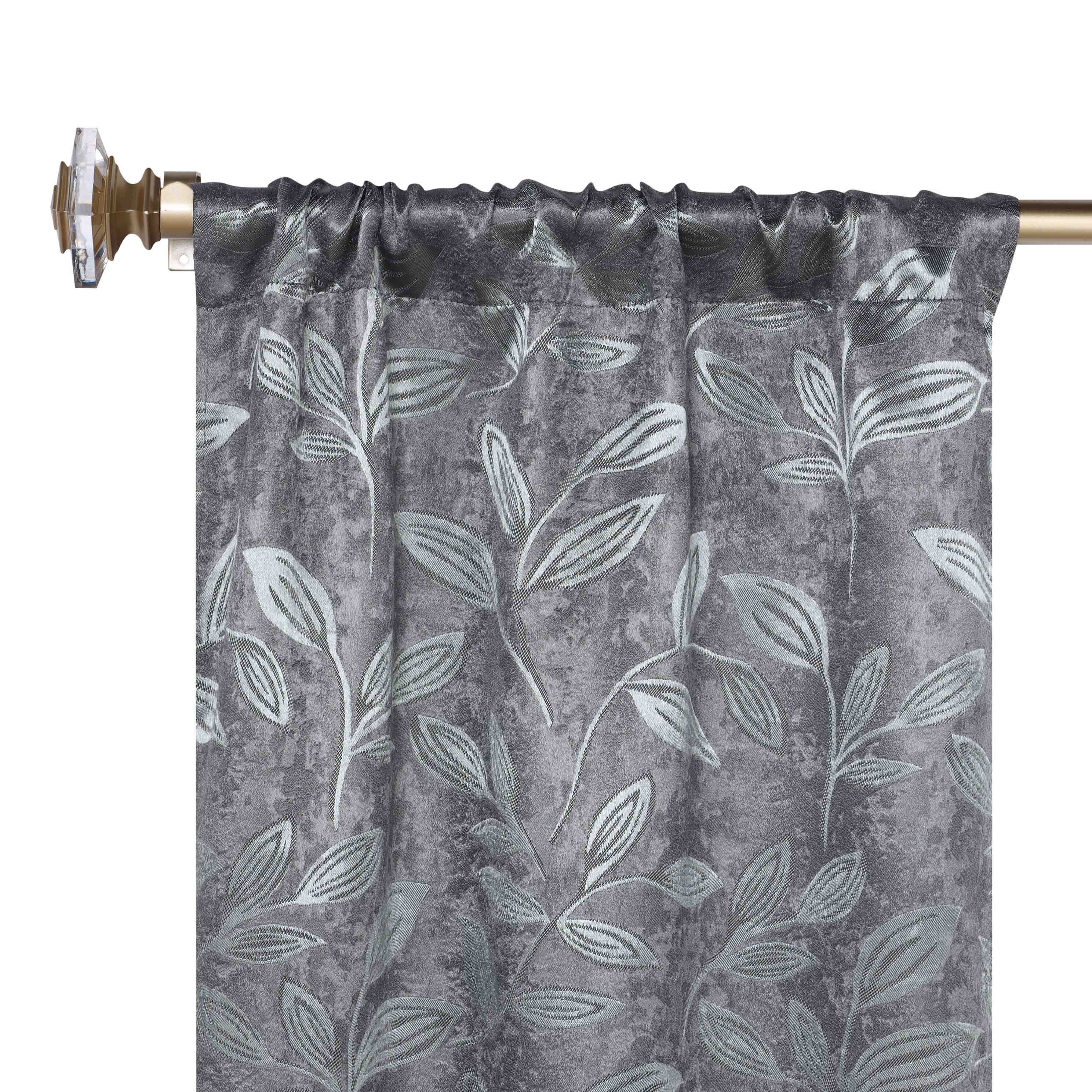 Blackout Curtains with Rod Pocket - Set of 2 Panels for Complete Room Darkening | Perfect for Bedrooms, Nurseries & Home Theater Light Blocking