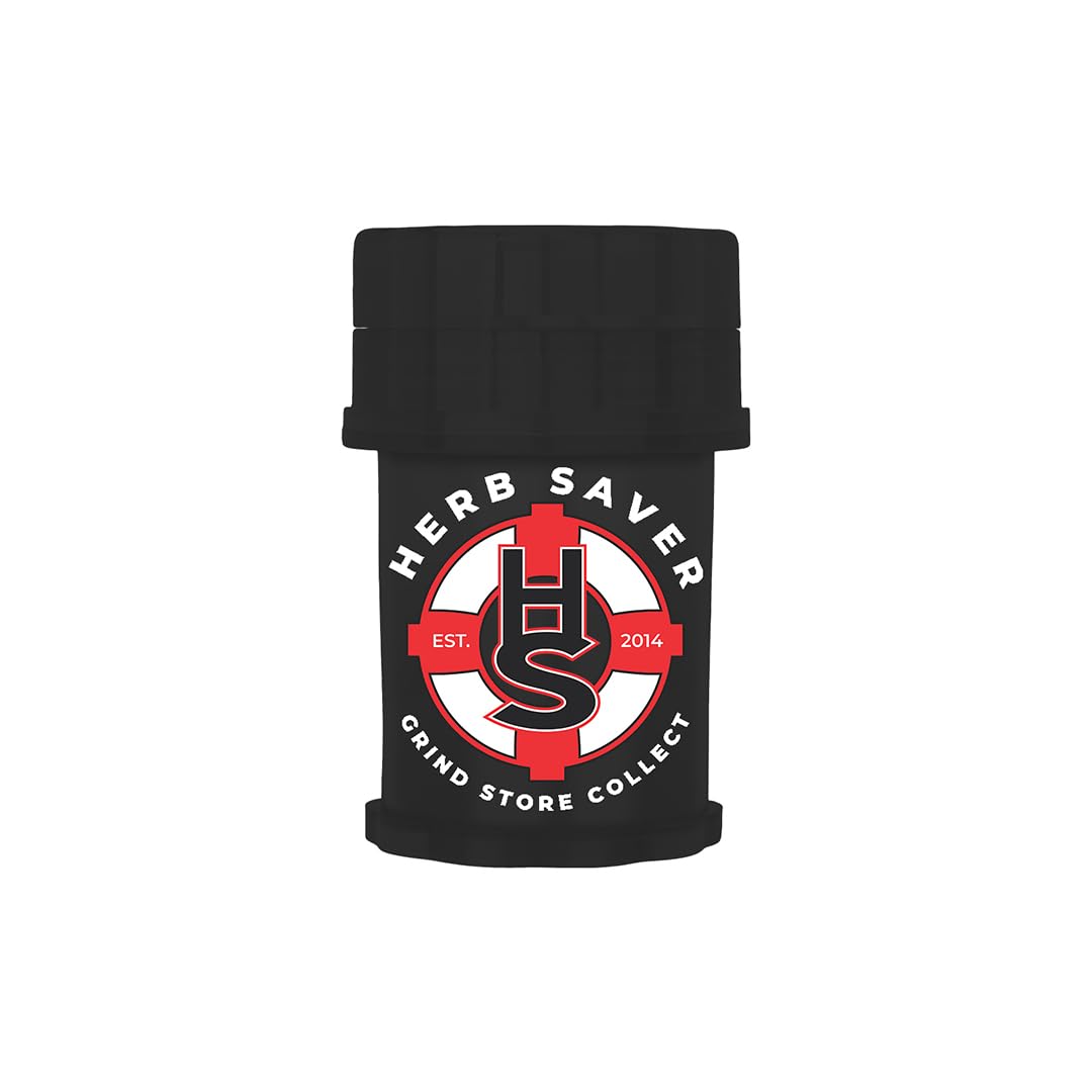 Premium Mini Herb Grinder - Medical-Grade Plastic with Razor-Sharp Teeth | Compact 1.5