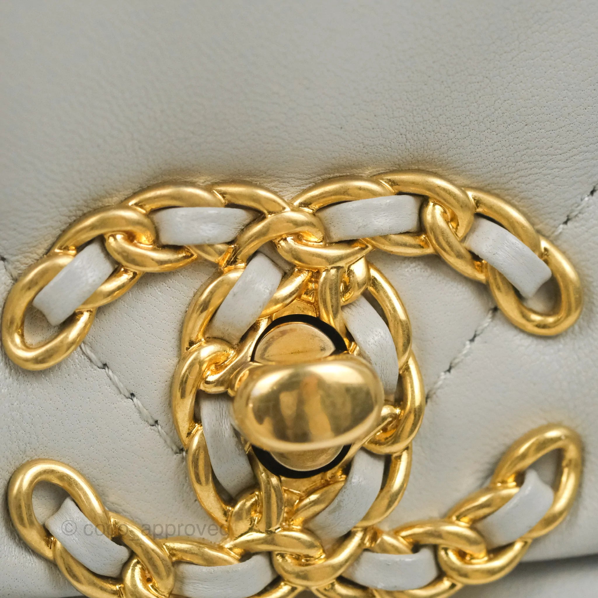 Chanel 19 Small Grey Lambskin Leather Bag with Mixed Gold & Silver Hardware - Perfect for Everyday Luxury & Evening Events