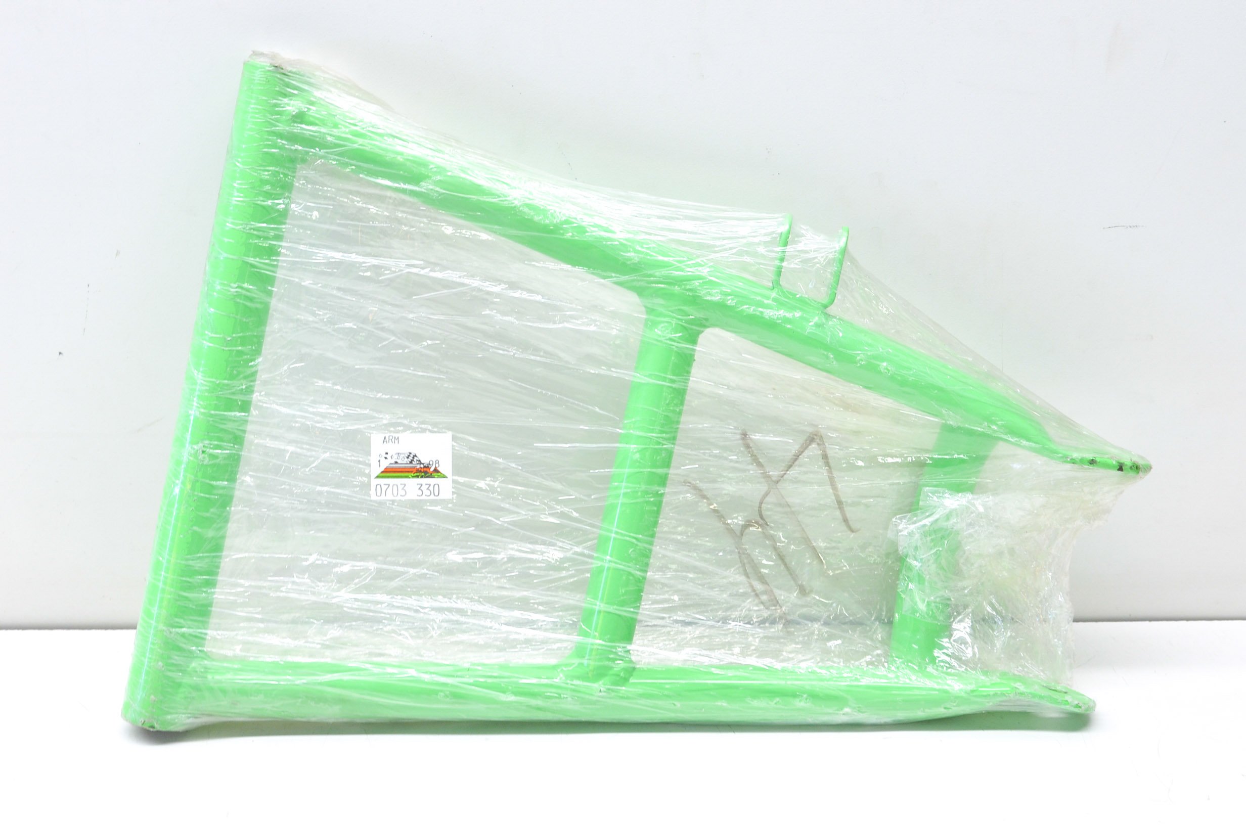 Hand-Painted Neon Green Lower Right Front Arm Replacement - Perfect for Automotive, Motorcycle & DIY Repair Projects