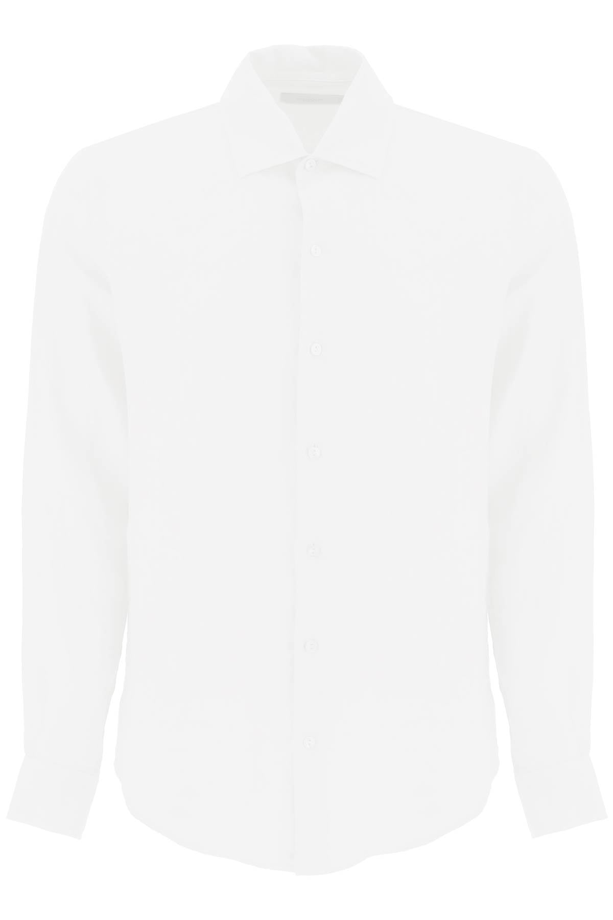 Agnona Classic Linen Shirt for Men - Breathable Summer Casual Button Down Shirt - Perfect for Office, Travel & Outdoor Activities
