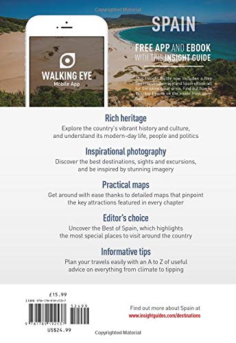 Insight Guides Spain: Comprehensive Travel Guide with Free eBook - Explore Top Attractions, Culture & Hidden Gems for Your Perfect Spanish Vacation