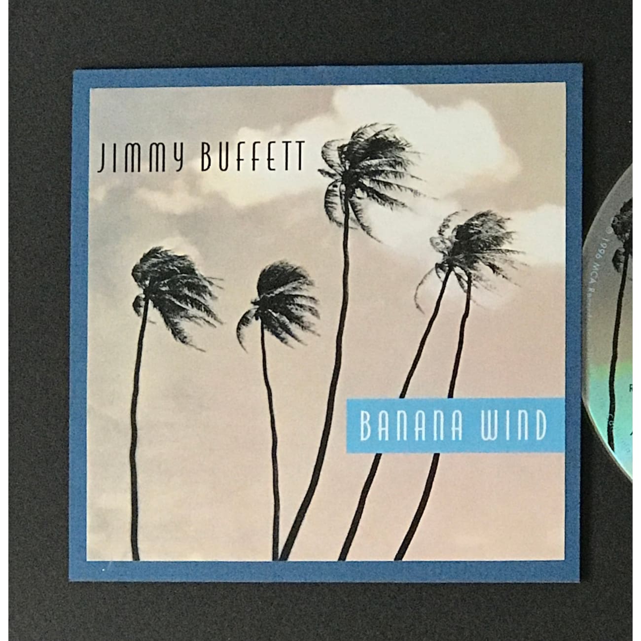 Jimmy Buffett Banana Wind RIAA Gold Album Award - Rare Collectible Music Memorabilia for Fans & Display