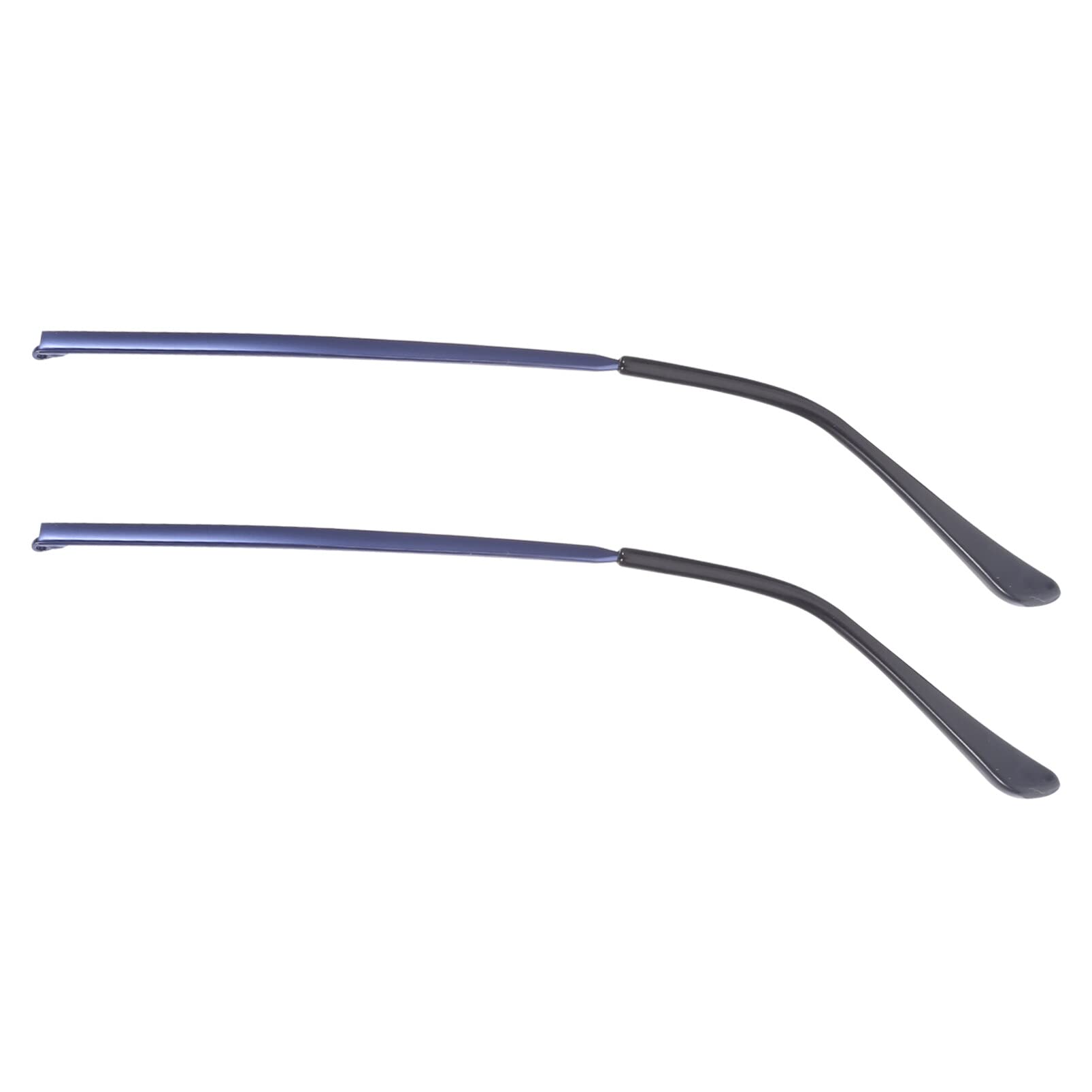 ULTECHNOVO Metal Glasses Replacement Arms - 1 Pair Durable Glasses Temple Legs for Eyeglasses & Sunglasses Frame Repair | Perfect for Broken or Loose Frames (Home, Office, Travel Use)