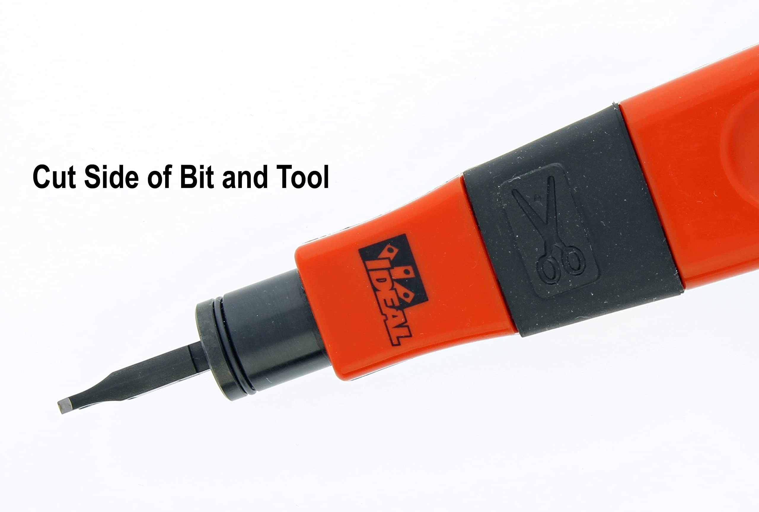 IDEAL Industries 35-485 Punchmaster II Impact Punch Down Tool with 110 & 66 Blades - Professional Network Cable Installation Tool for Cat5e/Cat6 Wiring & Telecom Work