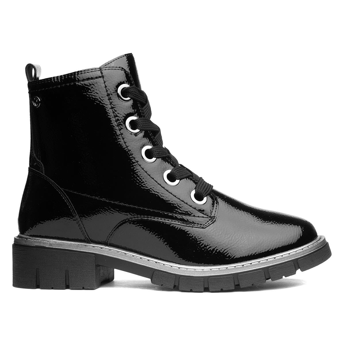 Lotus JoJo Women's Black Ankle Boots - Size 5 UK (US Size 7) - Stylish Chunky Heel Chelsea Boots for Women - Perfect for Casual Outfits, Office Wear & Fall Fashion
