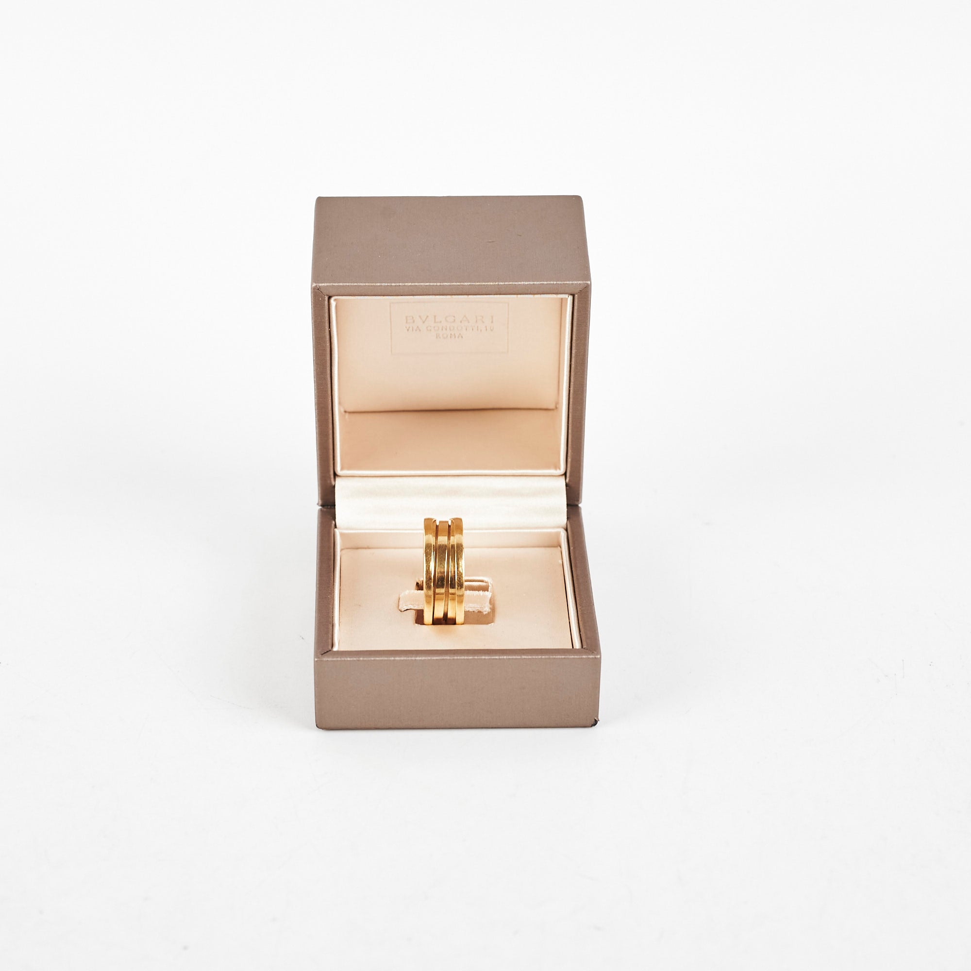 Bvlgari B Zero 1 Ring - 18K Yellow Gold Men's Size 57 (US 7.5) - Luxury Italian Jewelry for Gifts, Weddings & Special Occasions